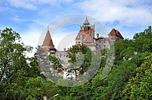 The castle of Dracula. Bran, Transylvania, Romania