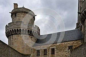 Castle of the Dukes of AlenÃ§on, France