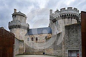 Castle of the Dukes of AlenÃ§on, France