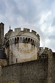 Castle of the Dukes of AlenÃ§on, France
