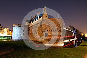 Castle of the Dukes of Brittany (Nantes - France) photo