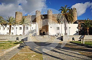 Castle of the Dukes of Feria, Zafra, Extremadura, Spain photo