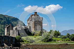 Castle Eilan Donan in the Scottish Highlands