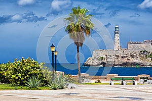 The castle of El Morro in Havana photo