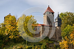 Castle Elgersburg in Thuringia
