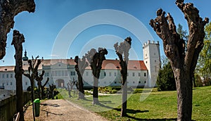 Castle of Enns in upper austria