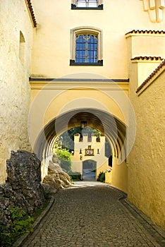 Castle entrance