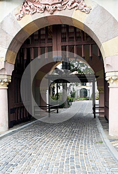Castle entrance