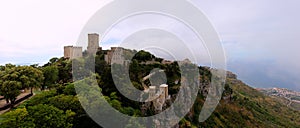 the castle of Erice
