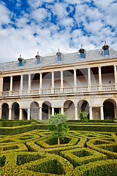 Castle Escorial near Madrid Spain