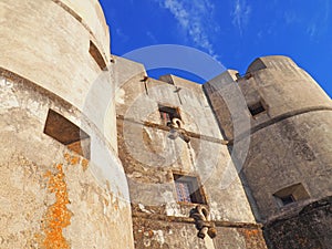 The castle of Evoramonte in the Alentejo region of Portugal