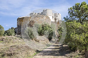 The Castle in Evoramonte Santa Maria village, Estremoz
