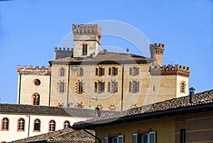 Castle `Falletti` of Barolo, Cuneo - Piedmont