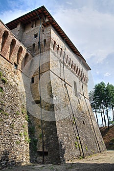 Castle of Felino. Emilia-Romagna. Italy.