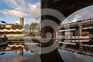 Castle Field Basin Manchester UK