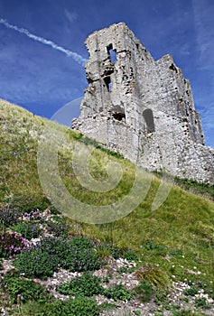 Castle fort ancient ruins