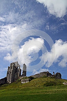 Castle fort ancient ruins