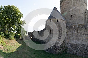Castle fortress Carcassonne France Languedoc