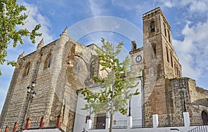 Castle and fortress church of Cazalla de la Sierra, Seville photo