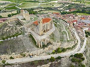 castle fortress de San Vicente de la Sonsierra. La Rioja