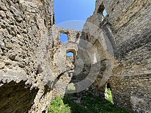 Castle fortress Ruzica grad or Utvrda Ruzica grad ili Tvrdjava RuÃÂ¾ica grad, Duzluk - Orahovica, Croatia / Slavonija, Hrvatska photo