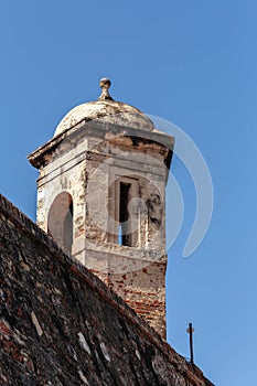 Castle Fortress San Felipe de Barajas Fort, Cartagena de Indias, Caribbean coast of Colombia. photo