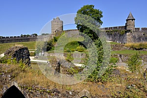 Castle of FougÃ¨res in France