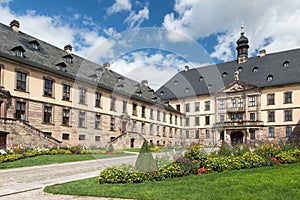 Castle of Fulda in the summer