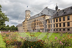 Castle of Fulda in the summer