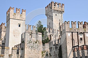 Castle on Garda Lake in Sirmione