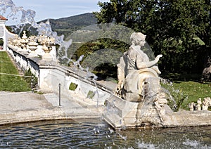 Castle Garden Fountain, Cesky Krumlov, Czech Republic