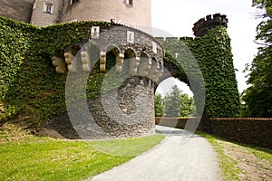 Castle gardens and paths