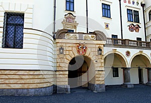 Castle gateway