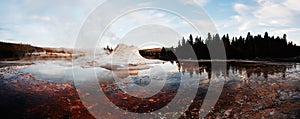 Castle Geyser Panorama