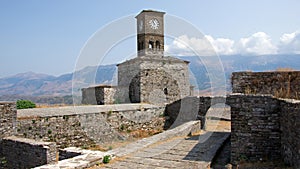 Castle of GjirokastÃ«r in Albania