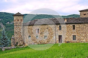 Castle of Golaso. Varsi. Emilia-Romagna. Italy.