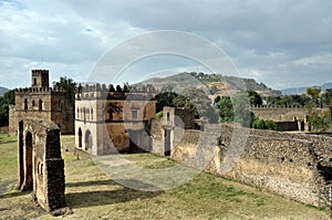 Castle in Gondar, Ethiopia photo