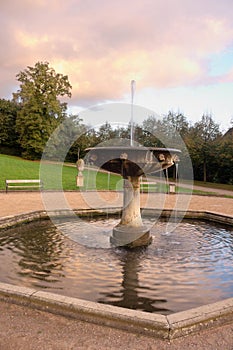 Castle Gottorf - fountain - I - Schleswig