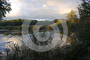 Castle Gottorf - lake - I -Schleswig