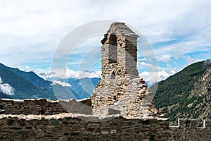 Castle of Graines, Aosta Valley (Italy) photo