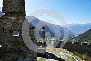 Graines Castle, Brusson Valle d`Aosta photo