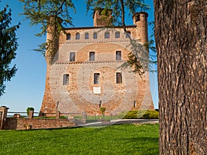 Castle of Grinzane Cavour, Piedmont, Italy