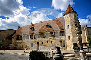 Castle of Henry IV in Nerac, France