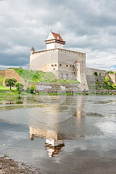 Castle of Herman Narva Castle in Estonia