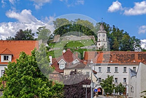 Castle Hill in Bruck an der Mur, Austria