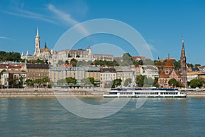 Castle Hill in Budapest, Hungary