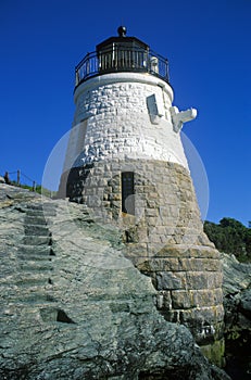 Castle Hill Lighthouse Made of Stone