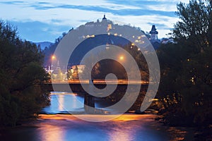 Castle Hill and Mur River