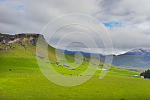 Castle Hill Road to Arthur`s Pass, New Zealand