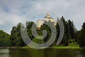 Castle on the hill in Trakoscan